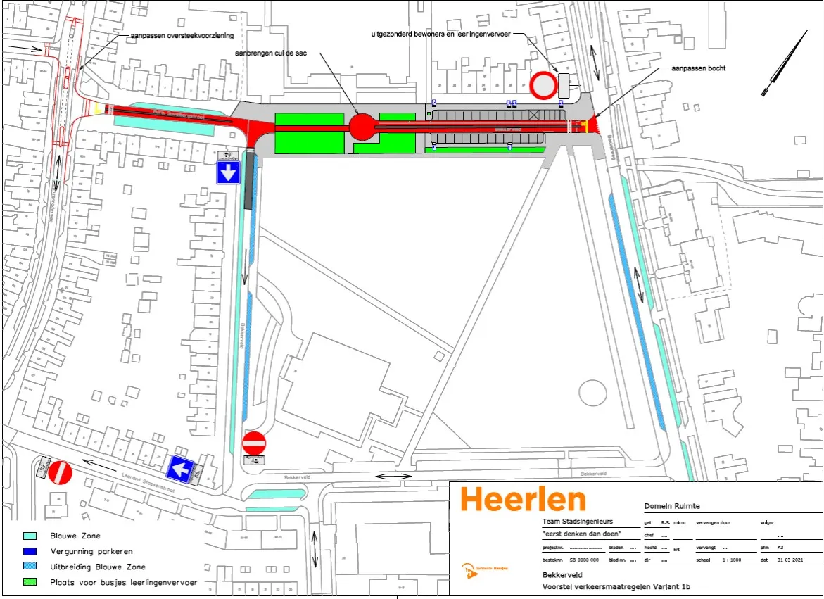 Verkeersplan Leiden